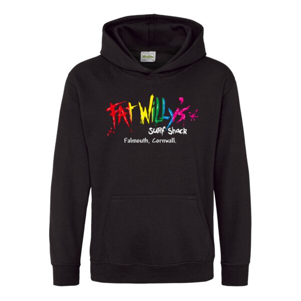 Fat Willy's Kids Black hoodie